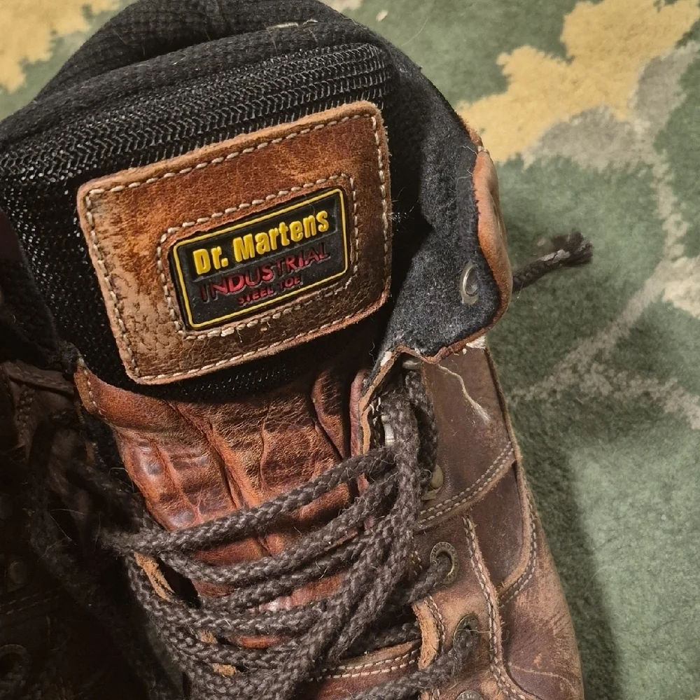 Dr. Martens Distressed Brown Men's Boots